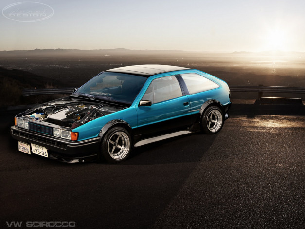 Обои картинки фото автомобили, виртуальный, тюнинг, drift