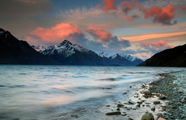 Обои картинки фото природа, реки, озера, горы, озеро