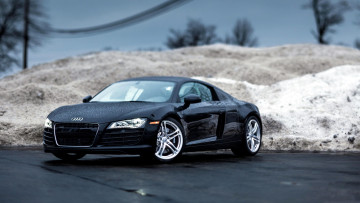 Картинка audi r8 автомобили изящество мощь скорость автомобиль стиль
