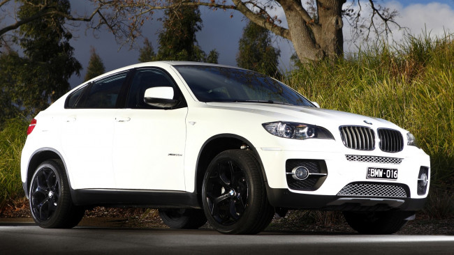 Обои картинки фото bmw, x6, автомобили, изящество, мощь, скорость, автомобиль, стиль