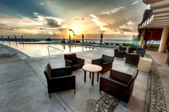 Картинка интерьер бассейны +открытые+площадки отдых