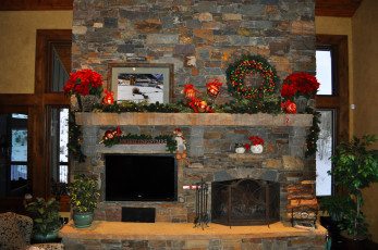 Картинка интерьер камины камин