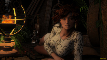 Картинка 3д+графика fantasy+ фантазия девушка