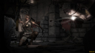 Картинка 3д+графика fantasy+ фантазия лук девушка