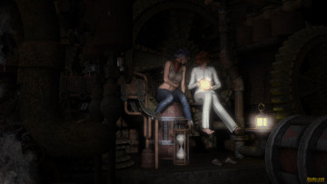 Картинка 3д+графика fantasy+ фантазия магия девушки