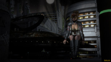 Картинка 3д+графика fantasy+ фантазия очки девушка