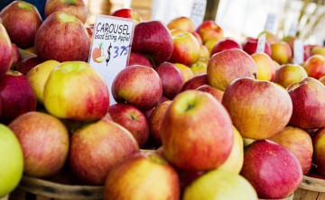 Картинка еда Яблоки бирка яблоки