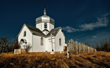 Картинка города -+православные+церкви +монастыри трава луг забор церковь