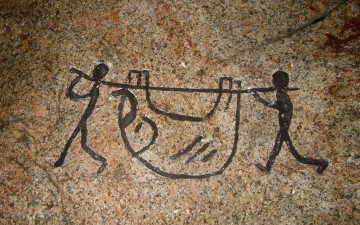 Картинка юмор+и+приколы человечки мрамор мамонт еда