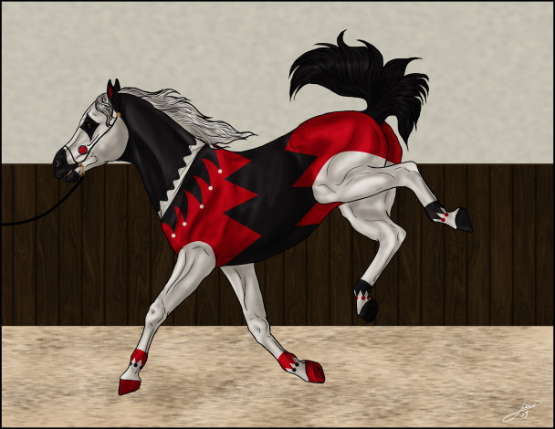 Обои картинки фото рисованные, животные,  сказочные,  мифические, лошадь