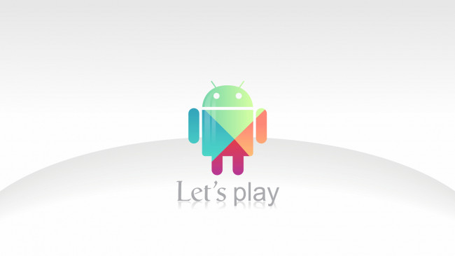 Обои картинки фото компьютеры, android, серый, логотип