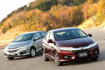 Картинка автомобили honda светлый 2014г hybrid grace