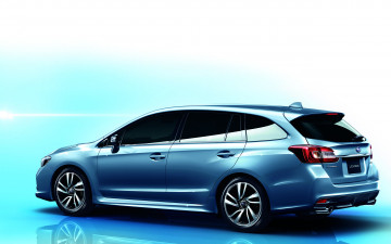 Картинка автомобили subaru levorg 2014г синий