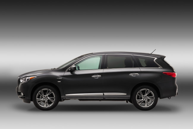 Обои картинки фото автомобили, infiniti, 2014г, l50, cn-spec, hybrid, qx60, темныйф