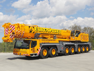 Картинка техника краны ltm liebherr