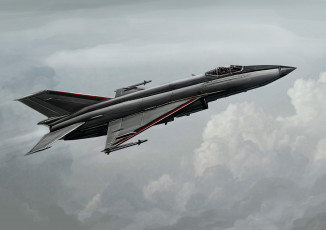 Картинка рисованное авиация самолет полет