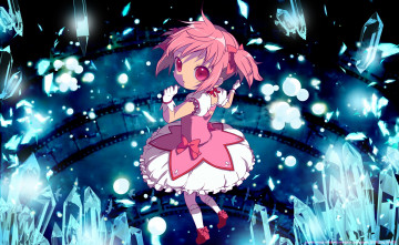 Картинка аниме mahou+shoujo+madoka+magika kaname madoka mahou shoujo magica арт sakon04 девочка