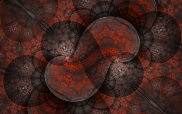 Картинка 3д+графика фракталы+ fractal фон узор цвета