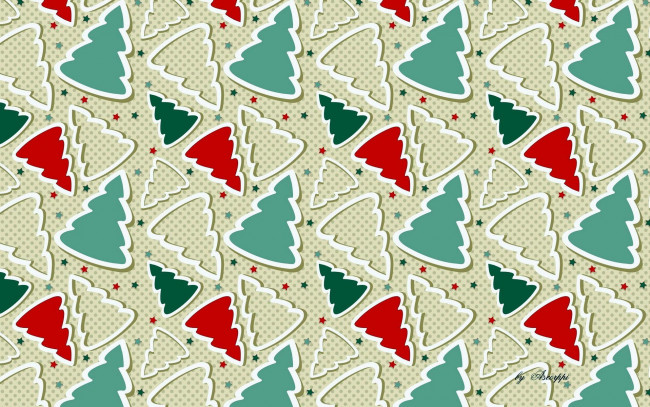 Обои картинки фото праздничные, векторная графика , новый год, звездочки, текстура, орнамент, ёлки