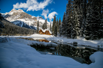 Картинка природа зима простор