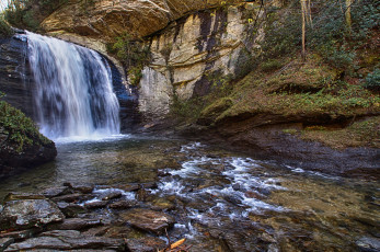 Картинка природа водопады простор