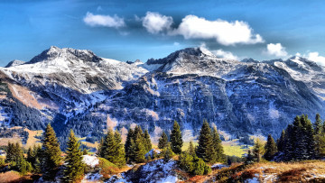 Картинка природа горы простор