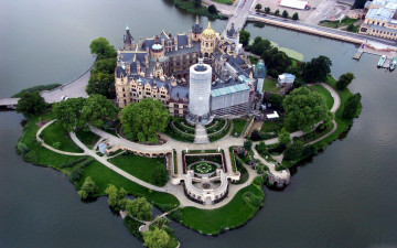 Картинка schwerin+castle города замок+шверин+ германия schwerin castle