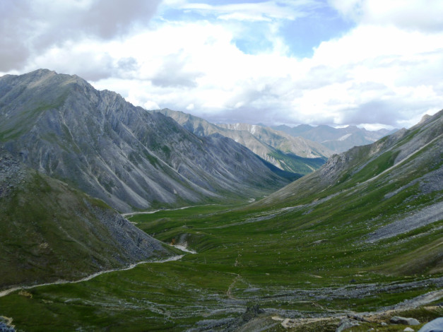 Обои картинки фото восточный саян, природа, горы, восточный, саян, россия, долина