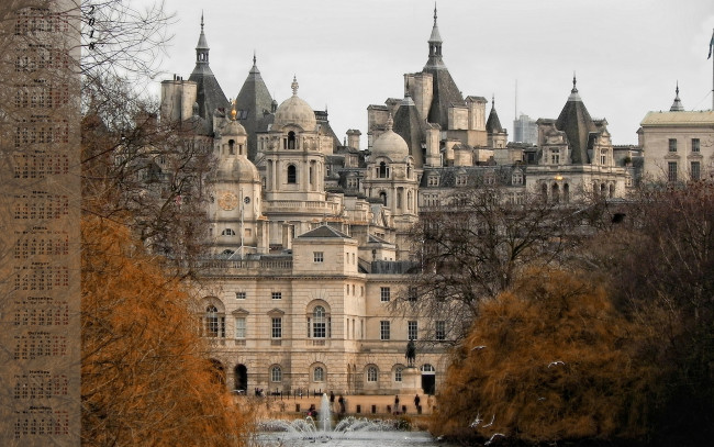 Обои картинки фото календари, города, фонтан, деревья, 2018, дворец