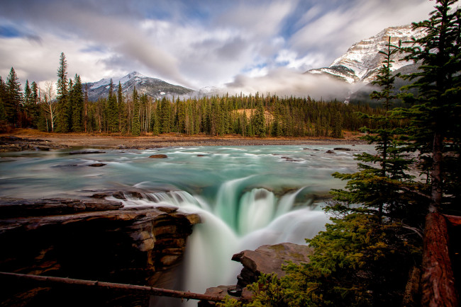 Обои картинки фото природа, водопады, простор