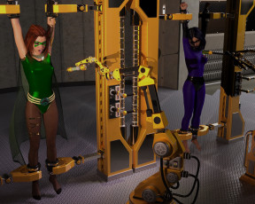 Картинка 3д+графика фантазия+ fantasy девушки взгляд фон