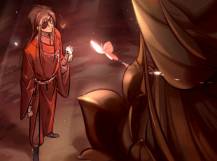 Картинка аниме tian+guan+ci+fu благословение небожителей tian guan ci fu мосян тунсю