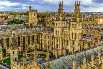 Картинка oxford england города -+панорамы