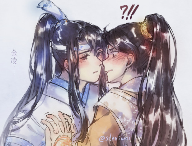 Обои картинки фото аниме, mo dao zu shi, the, untamed, неукротимый, повелитель, чэньцин, мосян, тунсю, mo, dao, zu, shi, магистр, дьявольского, культа