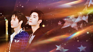 Картинка разное компьютерный+дизайн ван ибо сяо чжань