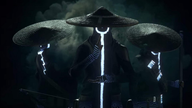 Обои картинки фото видео игры, ghostwire,  tokyo, духи, шляпы