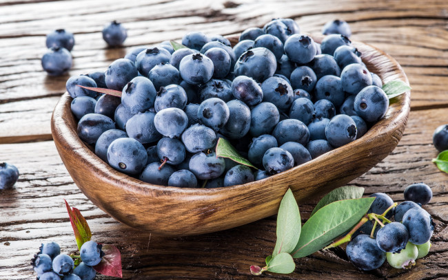 Обои картинки фото еда, голубика,  черника, ягоды, черника, крупная