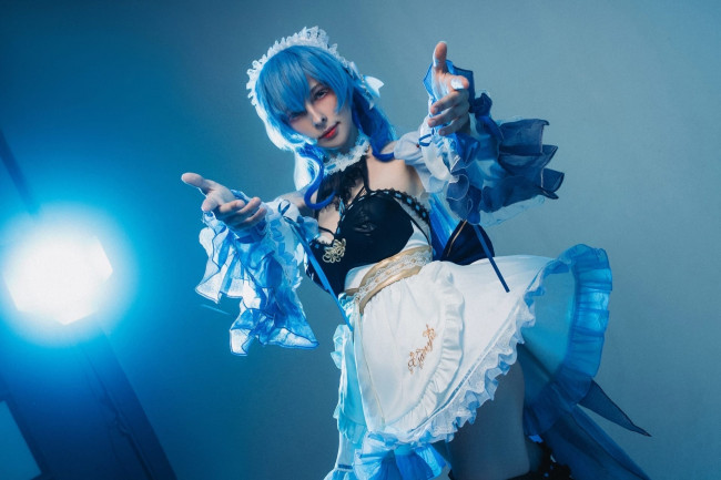 Обои картинки фото dabllme, девушки, - креатив,  косплей, костюм, образ