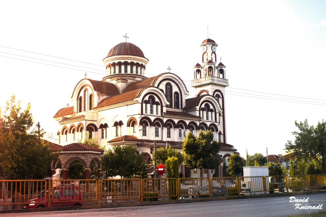 Обои картинки фото города, - православные церкви,  монастыри, лето, небо, храм, церковь, улица, городской, пейзаж, david, knieradl