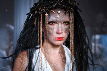 Картинка elena+vesania девушки -+креатив +косплей образ косплей наряд костюм горгона украшения