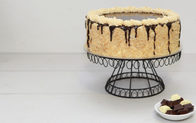 Обои картинки фото еда, торты, шоколад, торт, крем