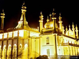 Картинка brighton royal pavilion города здания дома