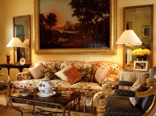 Картинка интерьер гостиная