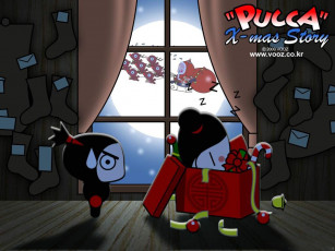 обоя мультфильмы, pucca