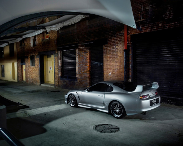 Обои картинки фото supra, tuning, автомобили, toyota