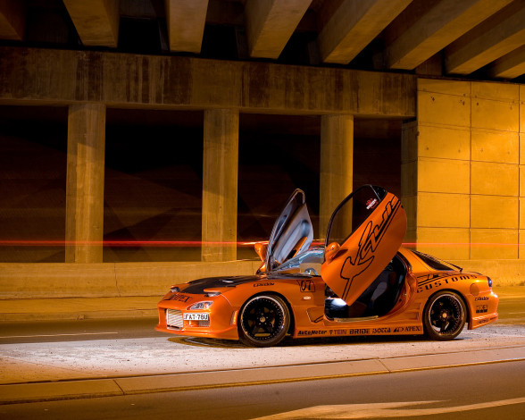 Обои картинки фото underground, rx, tuning, автомобили, mazda