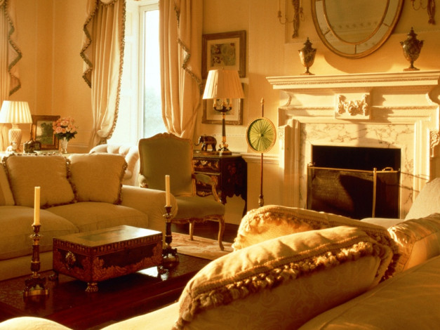 Обои картинки фото интерьер, гостиная