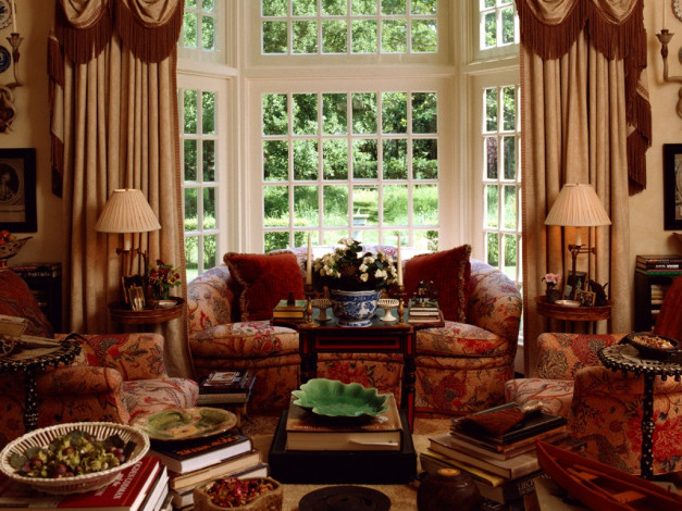 Обои картинки фото интерьер, гостиная