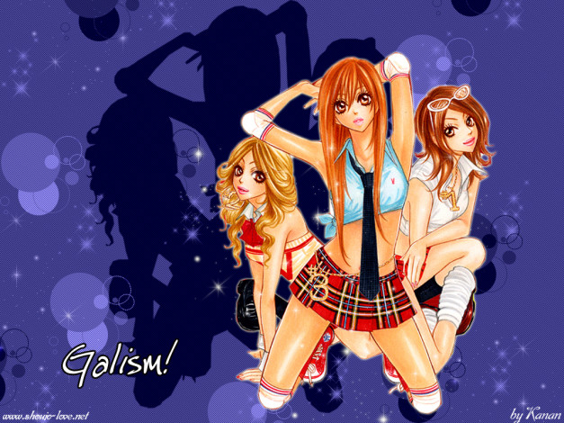 Обои картинки фото аниме, galism