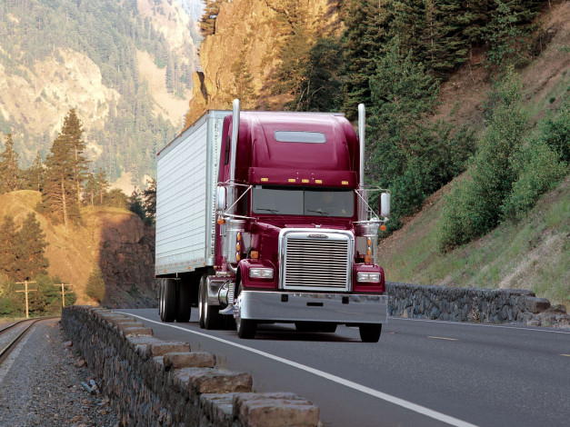 Обои картинки фото автомобили, freightliner